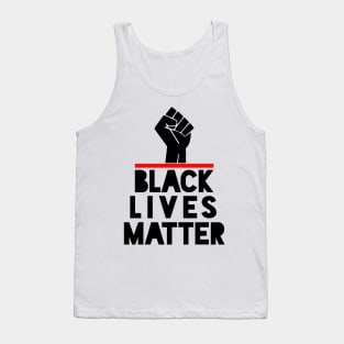 Black Lives Matter hand fist Tank Top